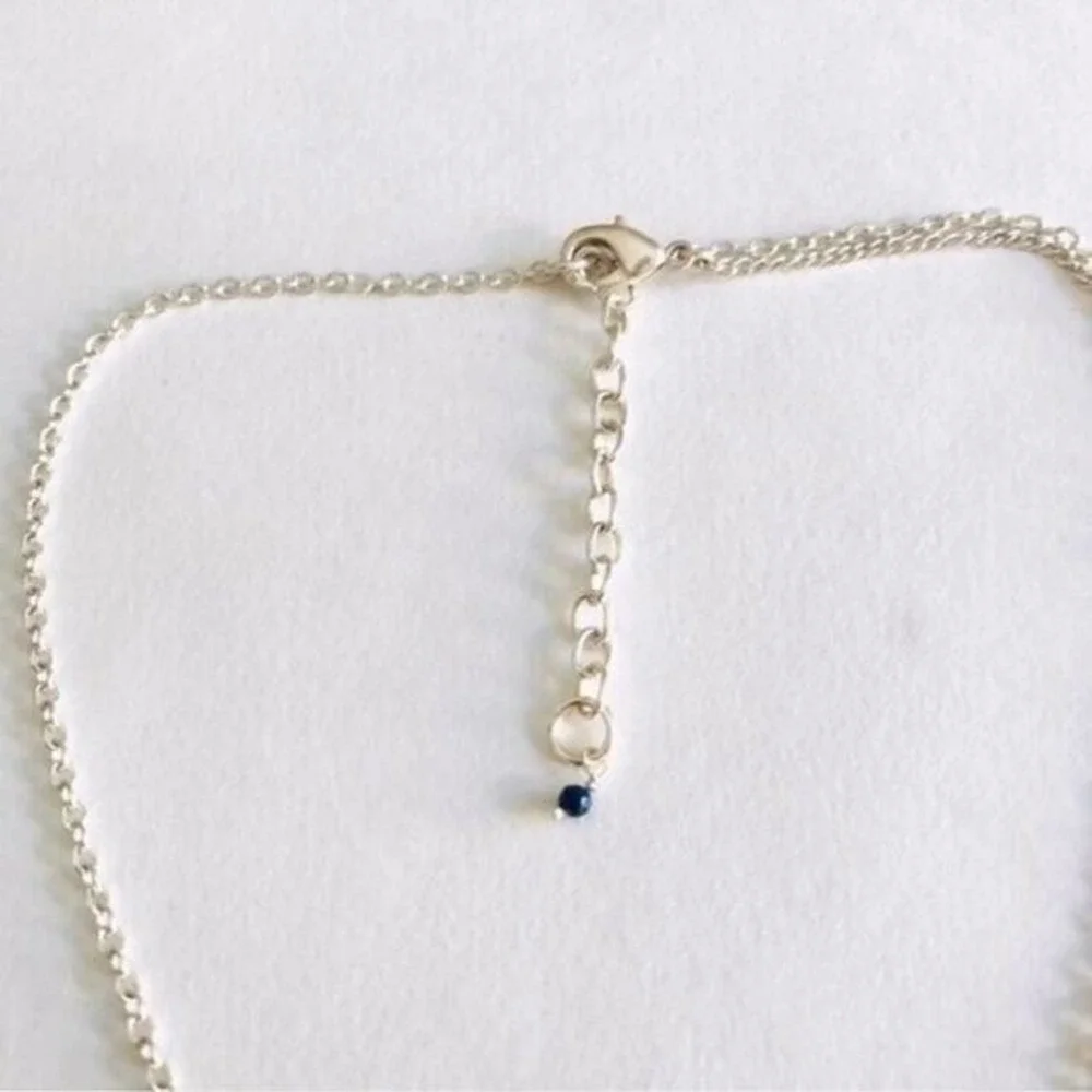 NWT SHIRALEAH Moon Lariat Necklace ANTHROPOLOGIE Celestial‎